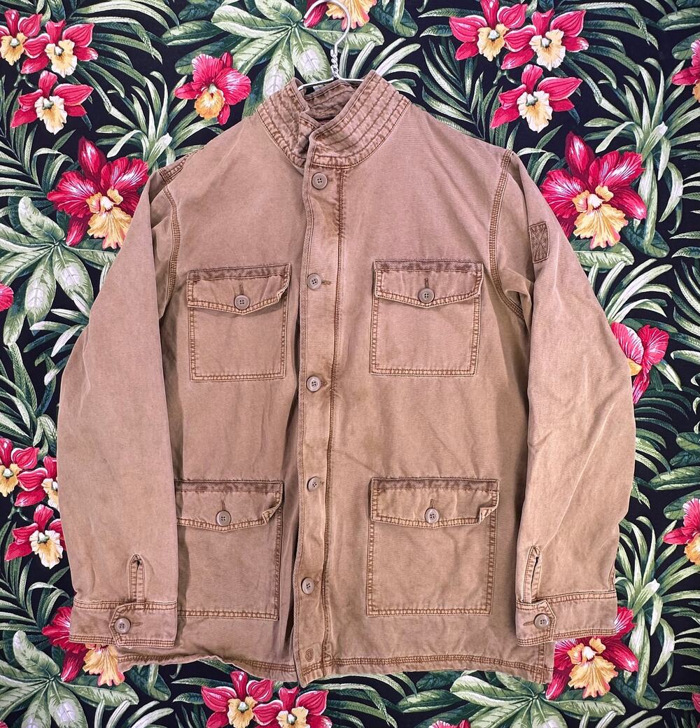 Vintage Converse 1 Star Jacket 4-Pocket Button Up Size L